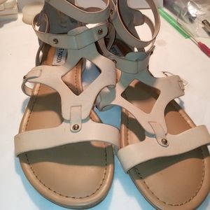 Tan sandals